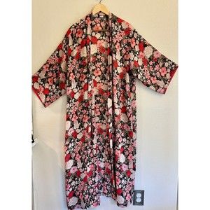 VTG -MURANO- SLEEPWEAR  SHEER ROBE SIZE-XL